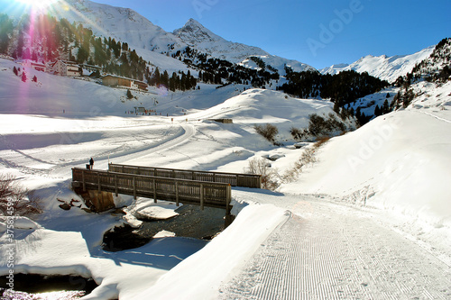 Obergurgl Hochgurgl Otztal Ski resort in the Western Tyrol Austrian Alps Austria