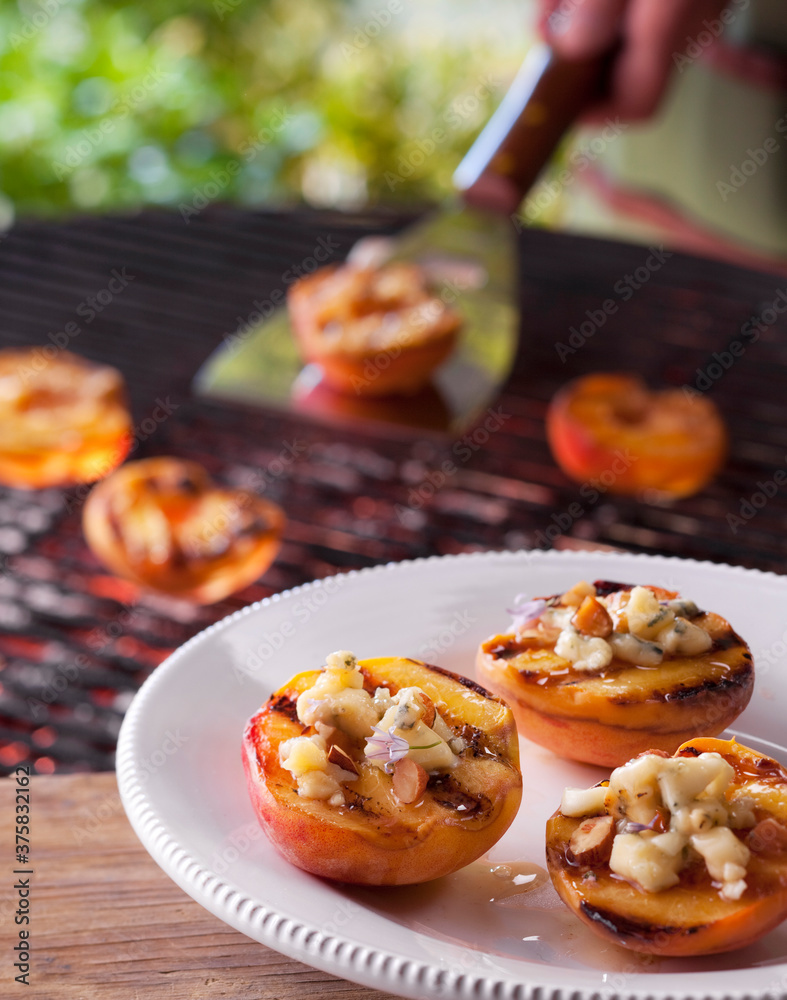 Grilled Peaches Grilled Peaches