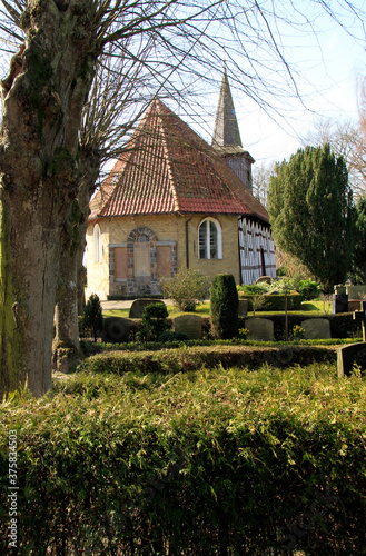 Die Seemannskirche in Arnis in Schleswig-Holstein, Deutschland, Europa
