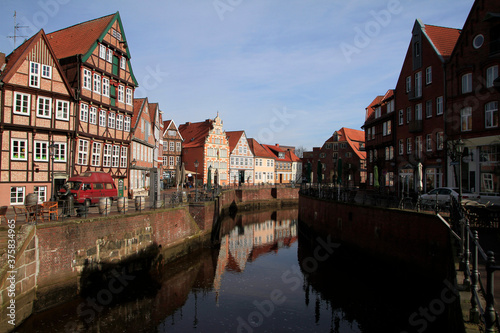 Stade, Hansa Hafen, Niedersachsen, Deutschland, Europa