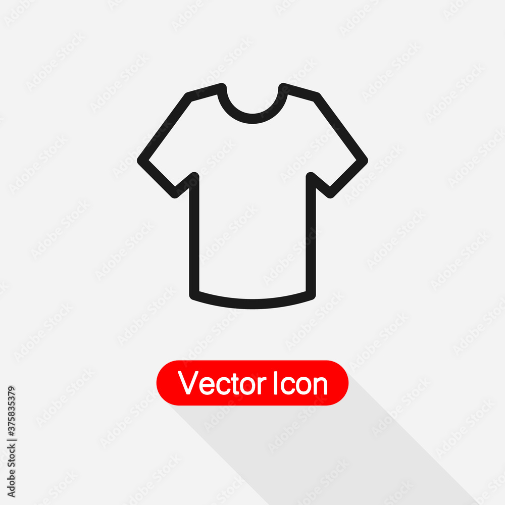 T-shirt Icon Vector Illustration Eps10 T-shirt Icon Vector Illustration Eps10