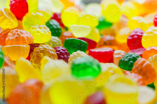 Colourful sugar candy background. photo