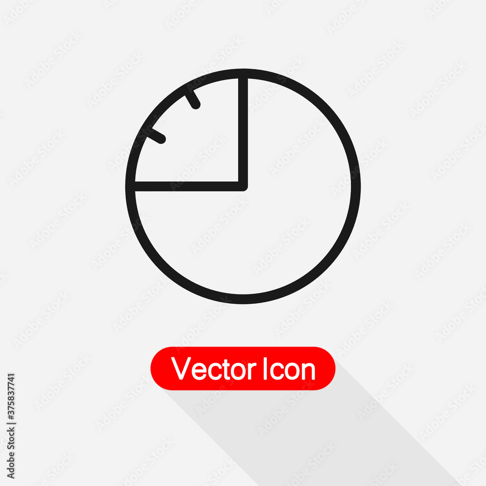45 Minutes Icon Vector Illustration Eps10 45 Minutes Icon Vector Illustration Eps10