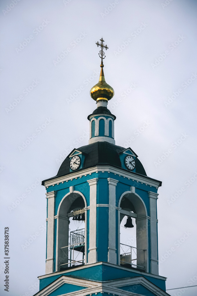 Bell tower of church