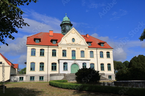 beautifully renovated castle krassow near wismar in mecklenburg-western pomerania in Germany