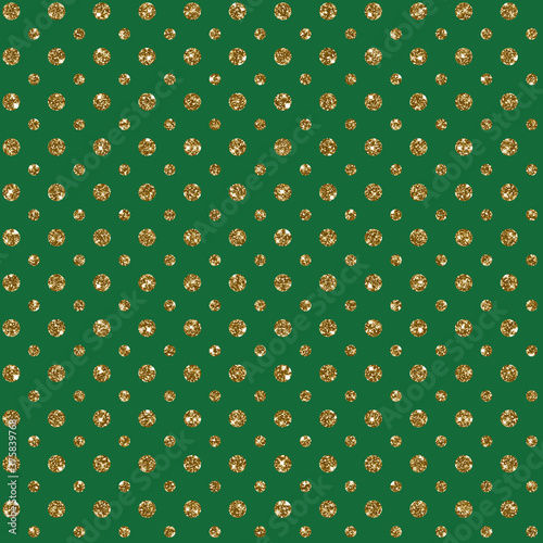 green polka dots pattern, glitter polka dots pattern