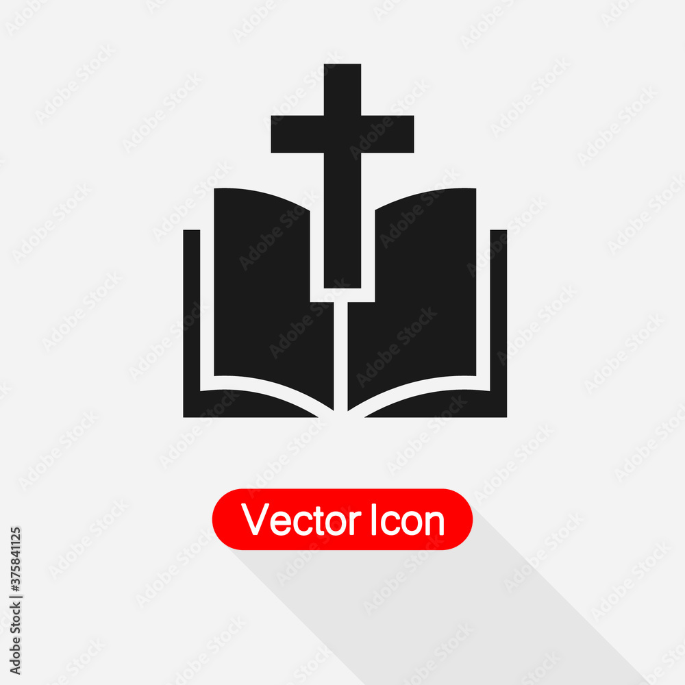 Bible Icon Vector Illustration Eps10 Bible Icon Vector Illustration Eps10
