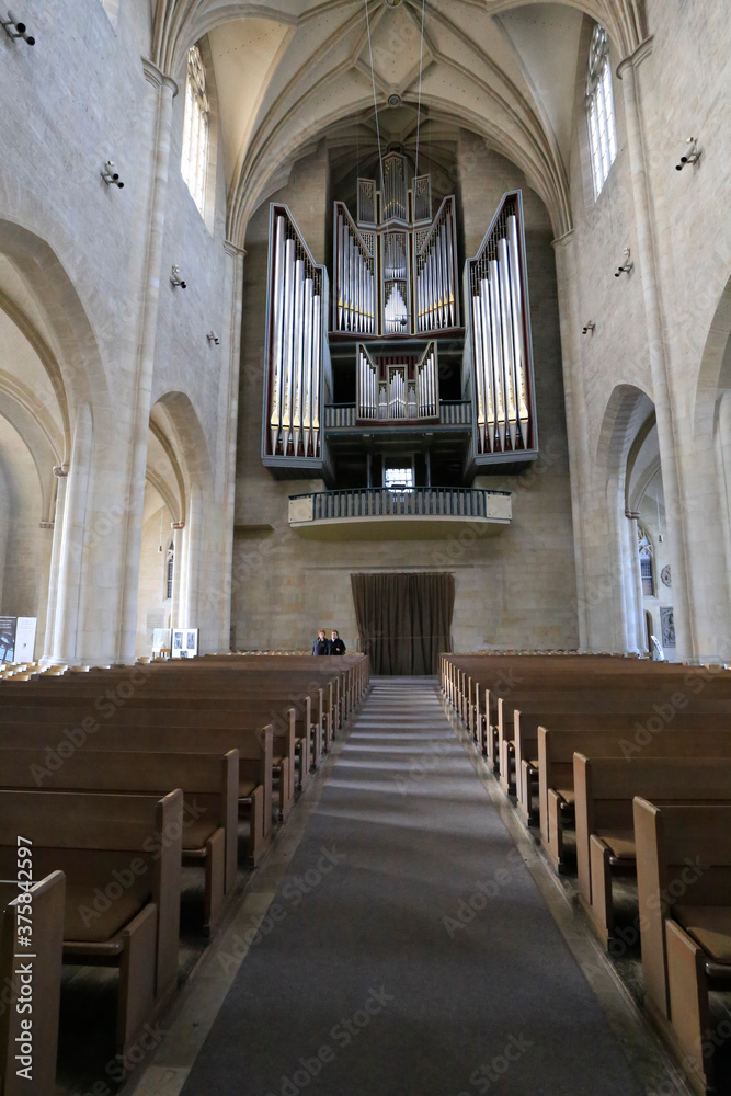 Die St. Andreas Kirche in Hildesheim. Hildesheim, Niedersachsen, Deutschland, Europa