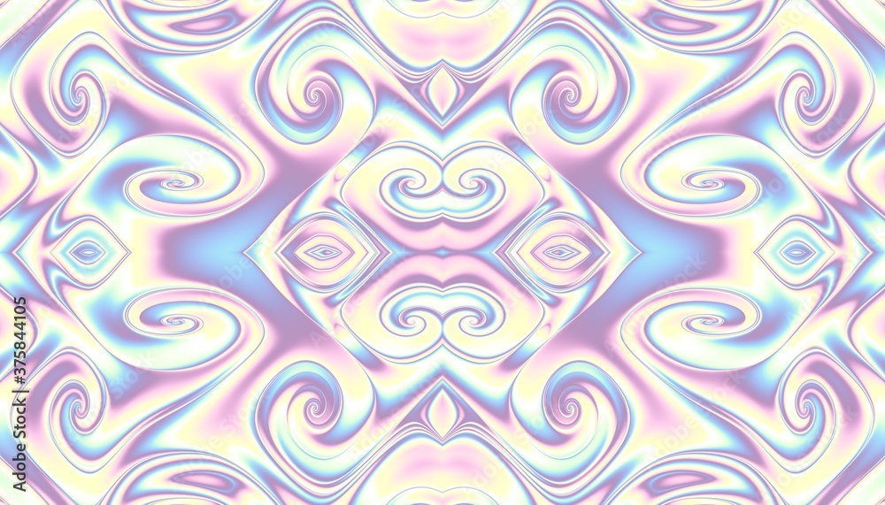 Abstract fractal pattern. Abstract fractal pattern.