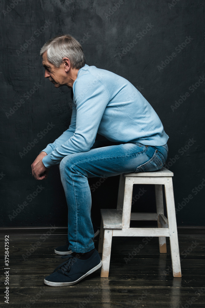 Portrait of elderly man Portrait of elderly man
