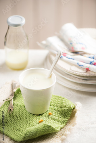 cup of yogurt