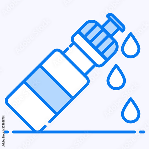 
vector design of water bottle icon.
