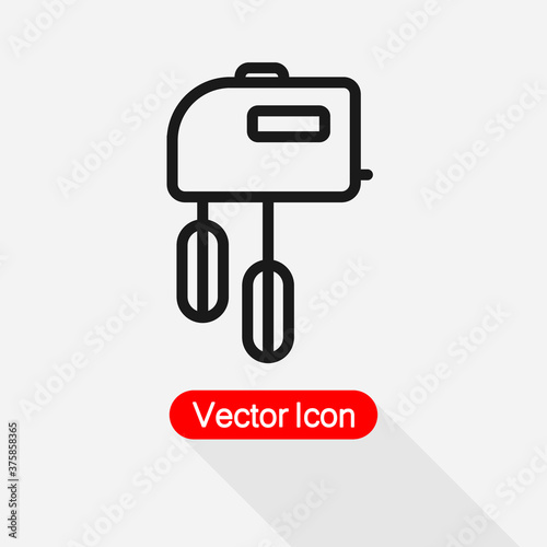 Mixer Icon Vector Illustration Eps10