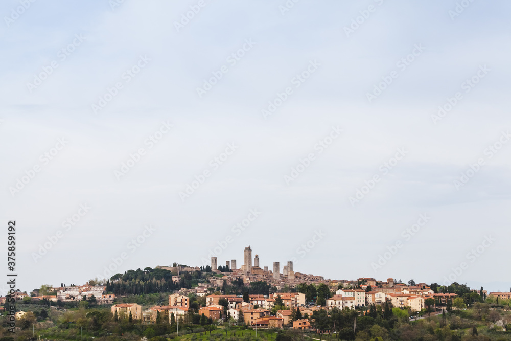 San Gimignano Famous Old Village in Tuscany, Italy San Gimignano Famous Old Village in Tuscany, Italy