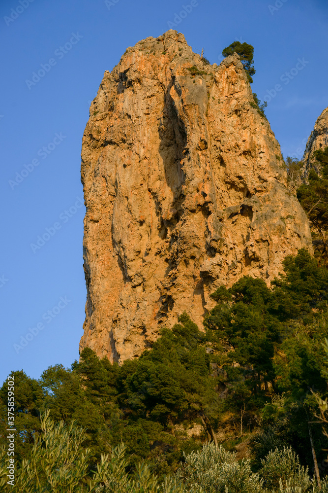 Penyal Bernat (264m.). Soller.Sierra de Tramuntana.Mallorca.Baleares.España.