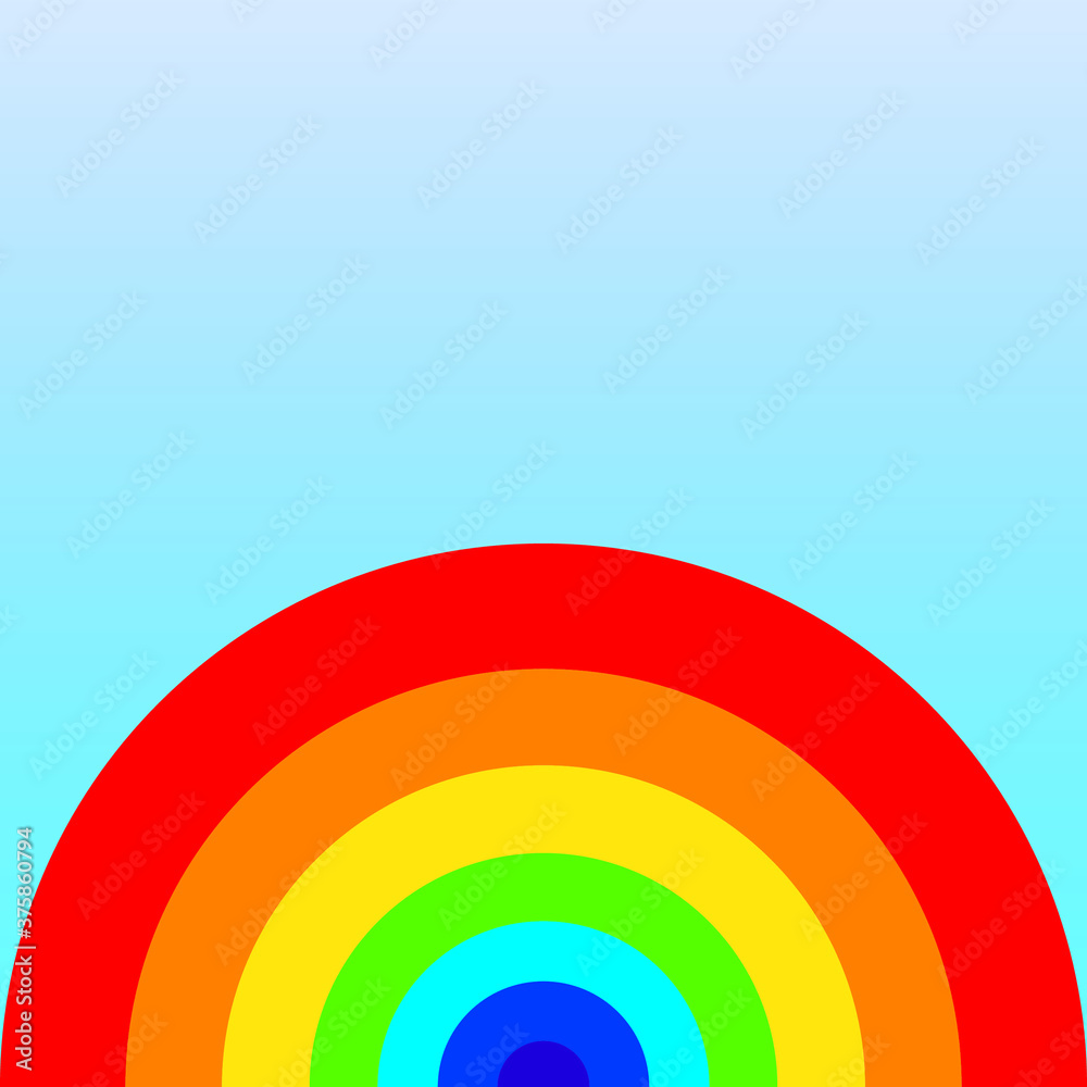 Obraz premium abstract rainbow background