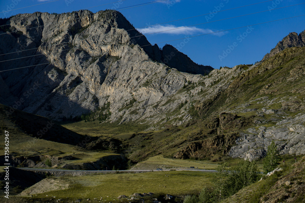 Mountain Altay, mountain landscapes, Chulyschman valley, Katun river, Chuya river, Katu-Yaryk Mountain Altay, mountain landscapes, Chulyschman valley, Katun river, Chuya river, Katu-Yaryk