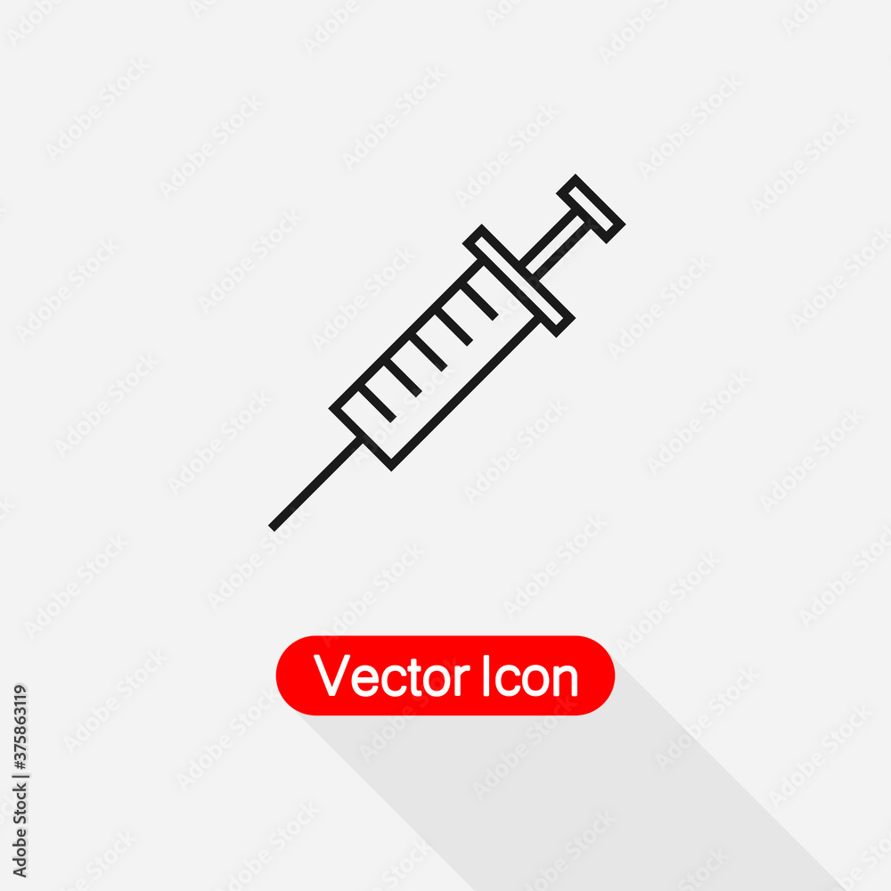 Syringe Icon Vector Illustration Eps10 Syringe Icon Vector Illustration Eps10