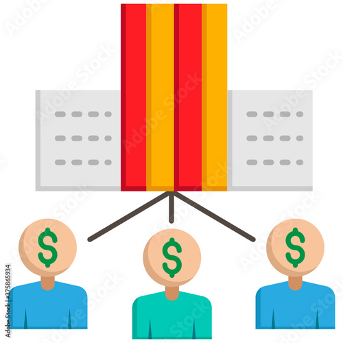 Merger and Acquisition screening Investors concept, Right Merchant Acquirer on white background, M&A Symbols on white background