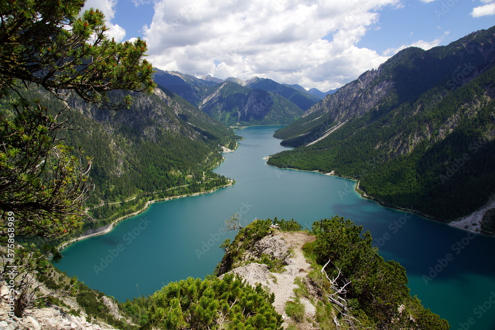Plansee, lake in Tyrol/ Austria