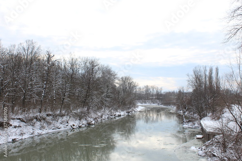 river in winter © Evgeniya Tsoy