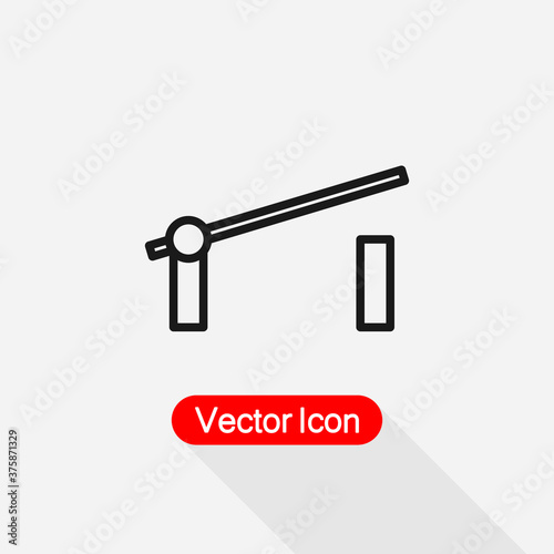 Barrier Icon Vector Illustration Eps10