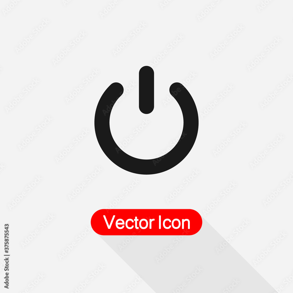 Power Icon Vector Illustration Eps10 Power Icon Vector Illustration Eps10