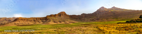 panoramic view of the mountain landscape