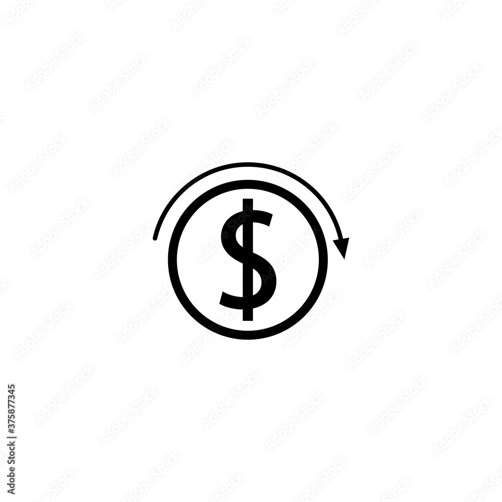 cost icon, decrease, increase icon vector symbol isolated illustration white background cost icon, decrease, increase icon vector symbol isolated illustration white background