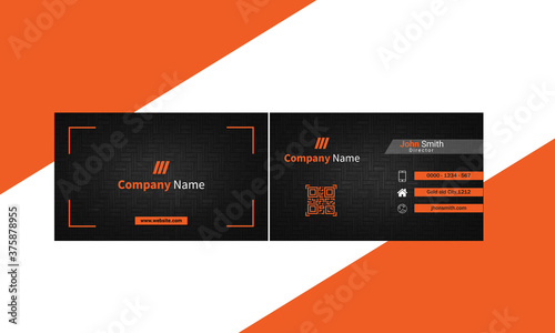 professional business card design, Minimalist luxury modern business card, unique business card