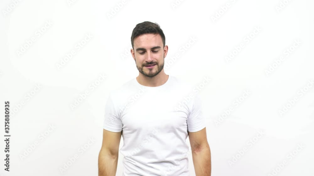 Young caucasian man cheerful and confident doing ok gesture, excited and screaming, concept of approval and success Young caucasian man cheerful and confident doing ok gesture, excited and screaming, concept of approval and success
