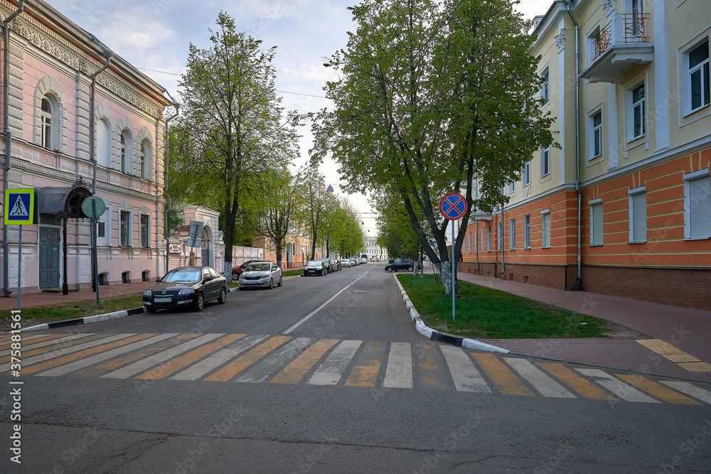 Old street in Yaroslavl