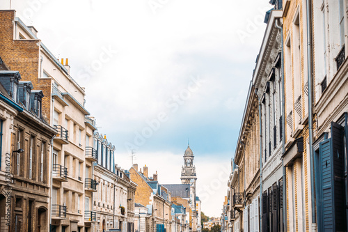 Street view of downtown in Lille, France © ilolab