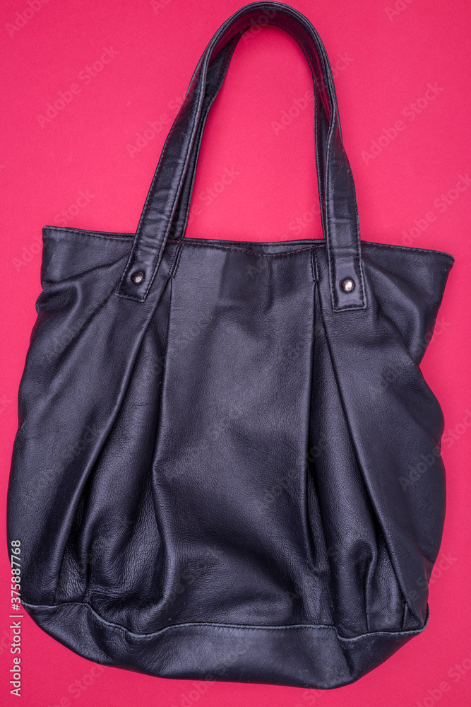 sac à main en cuir noir usagé pour femme sac à main en cuir noir usagé pour femme