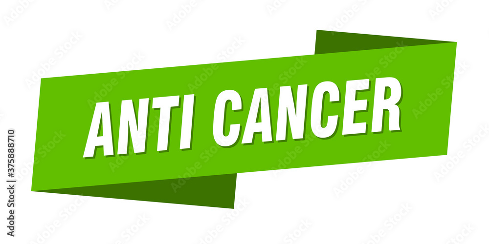 anti cancer banner template. ribbon label sign. sticker anti cancer banner template. ribbon label sign. sticker