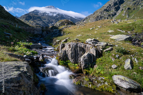 in der Schweiz großer sankt Bernhard im Sommer