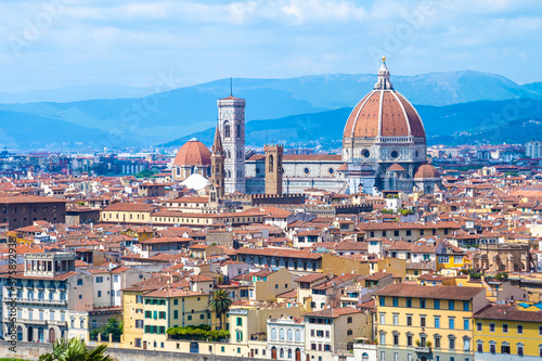 Florence city view in Italy. (Firenze in Italian)  © Alex Waltner