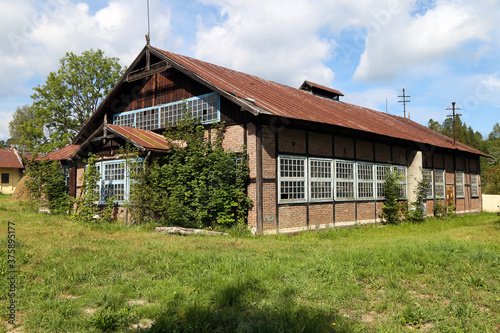 The old work shop building