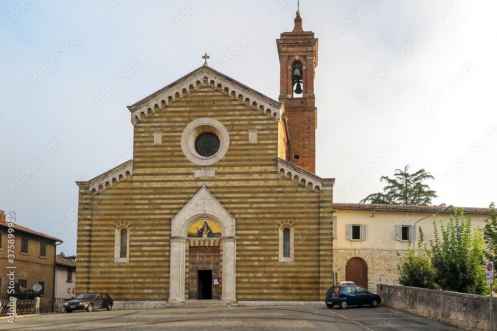 Parish Convent Sant'Agnese Shrine, commune of Montepulciano, province of Siena, Tuscany region, Italy