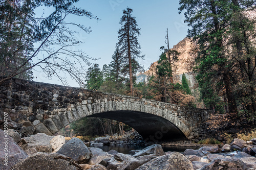 yosemite national park scenery early morning