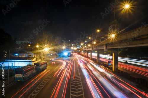 traffic at night