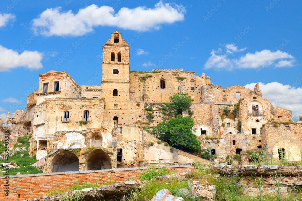 Italy - abandoned town of Craco