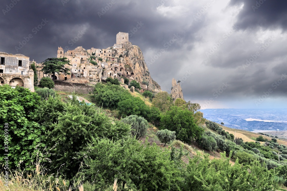 Craco, Italy - deserted town