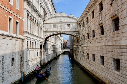 venetian Canal and Gondola