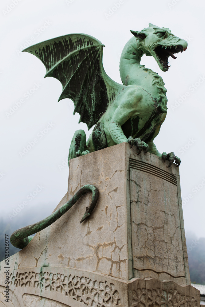 Dragon Bridge, Lublana, Slovenia