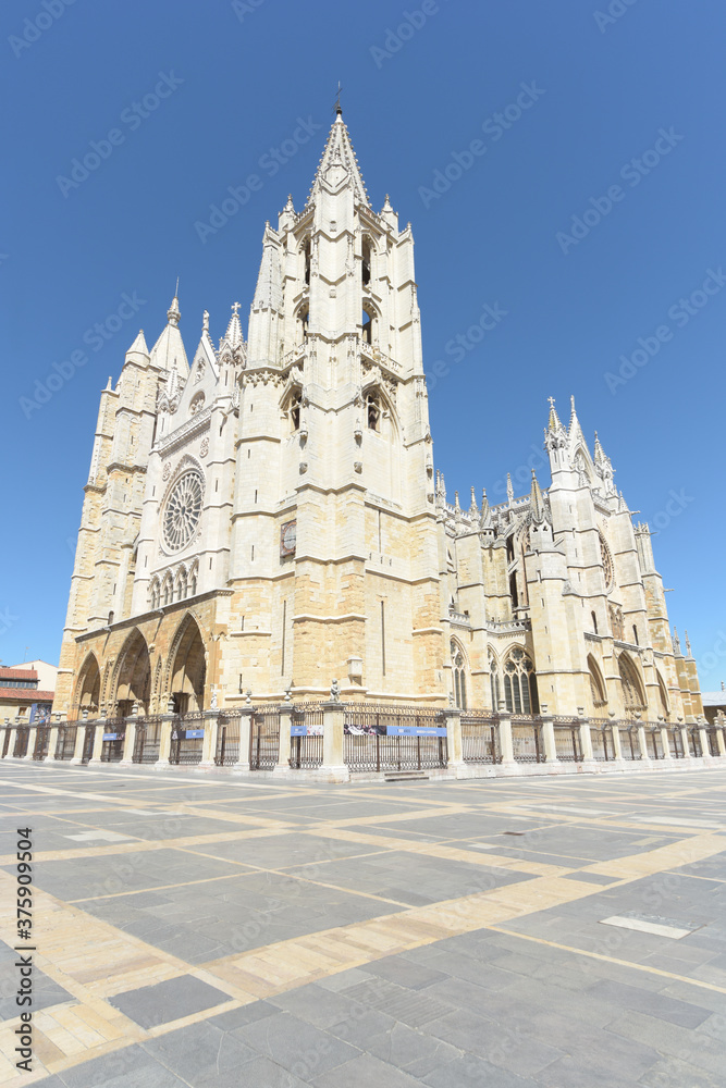 La Pulchra Leonina, León Cathedral, Spain. 