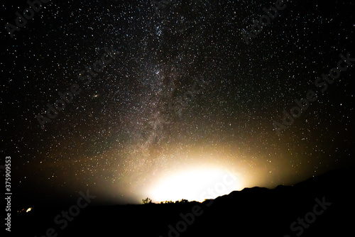 milky way galaxy baja california sur