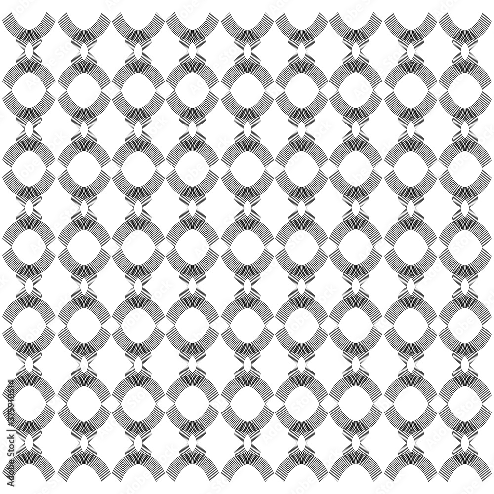 Abstract geometric pattern background, abstract line art pattern, vector illustration