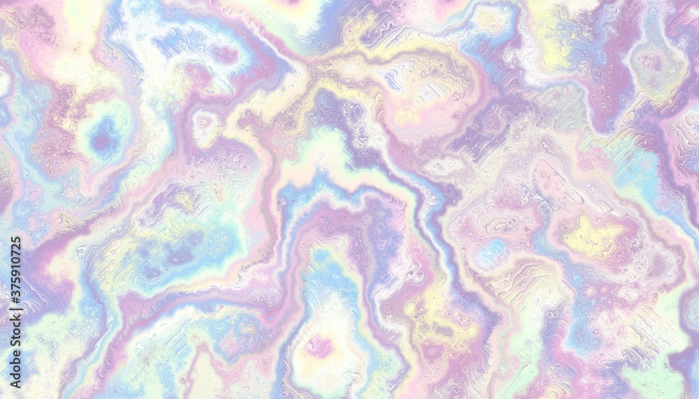 Abstract wavy fractal Abstract wavy fractal