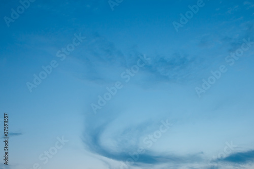Obraz na płótnie beautiful colorful sky and cloud in twilight time background w salonie